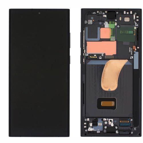 Para Samsung S23 Ultra Pantalla LCD y Táctil con marco